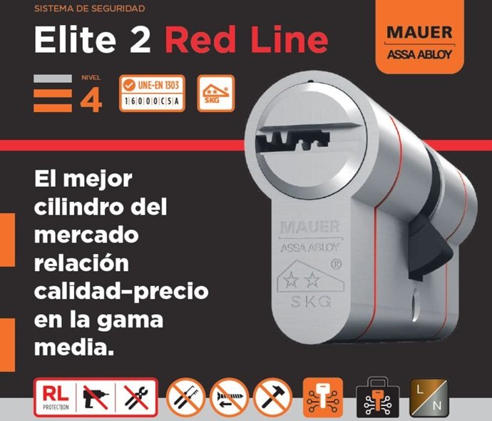 Precisión y Resiliencia Mecánica: El Cilindro Mauer Elite 2 Red Line en Sistemas CABMA